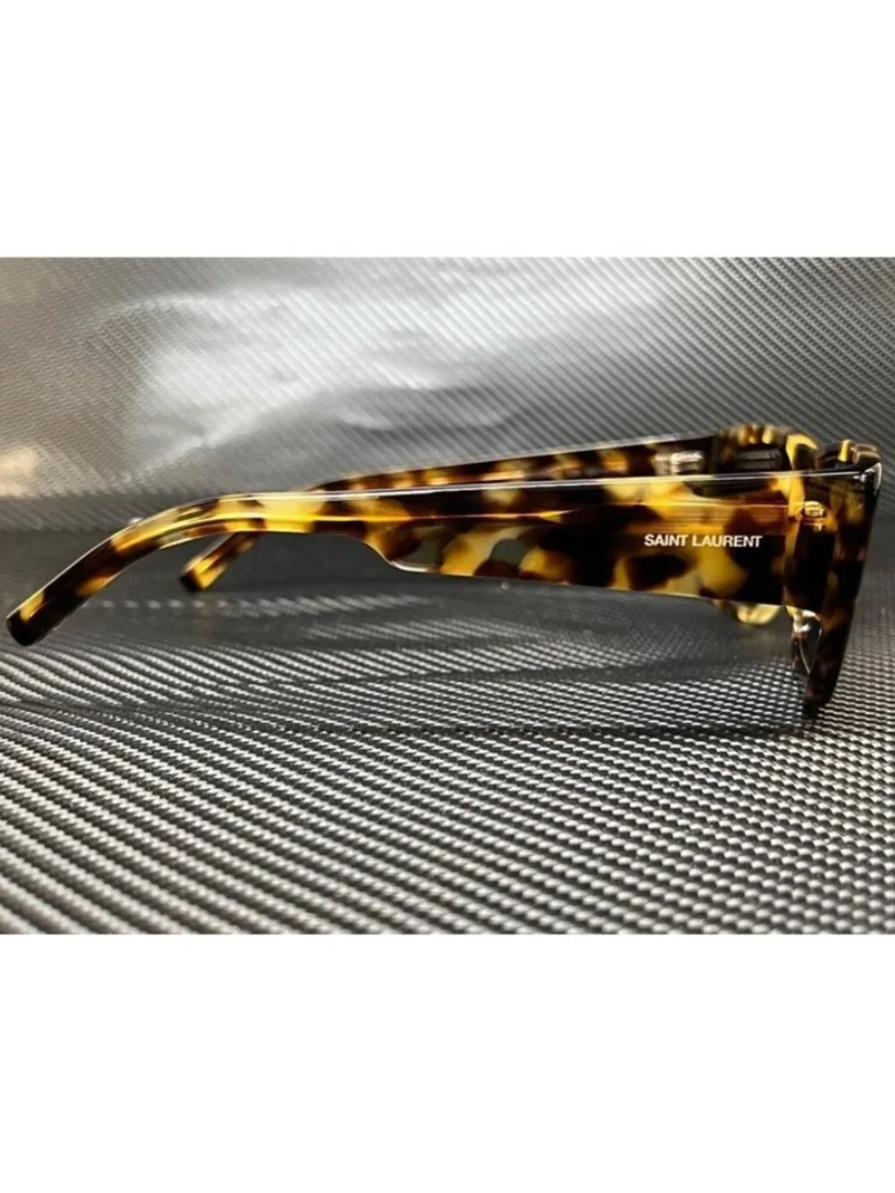 New Yves Saint Laurent Men  Havana Sunglasses  60- 15-